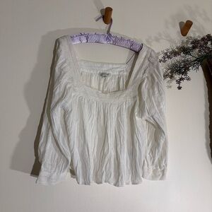 Elegant White Women's Top